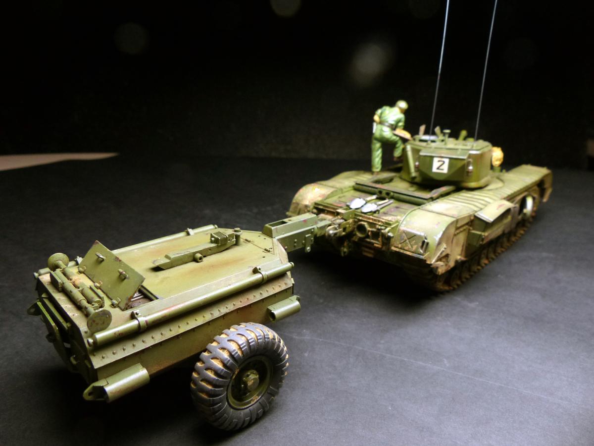 Tamiya 1/35 British Churchill Crocodile - 35100