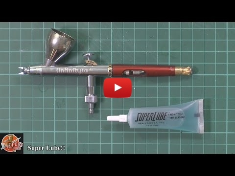 Embedded thumbnail for Review - Super Lube for the airbrush maintenance