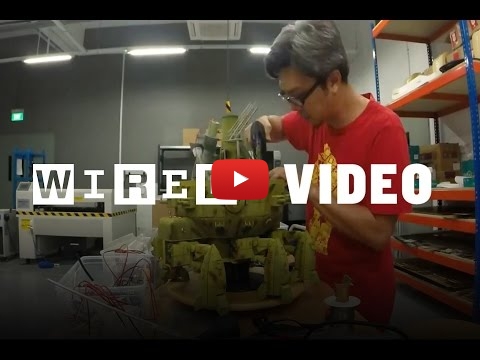 Embedded thumbnail for Step Motion building of a 3D printed S.F. tank