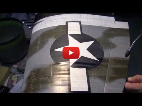 Embedded thumbnail for Weathering an huge P47 model with pastels