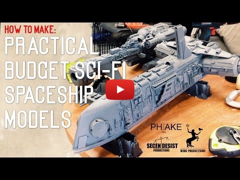 Embedded thumbnail for Advanced Tips -Scratchbuild Spaceship Models on a Budget