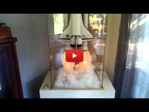 Embedded thumbnail for Space Shuttle with sound and leds - Revell 1-72