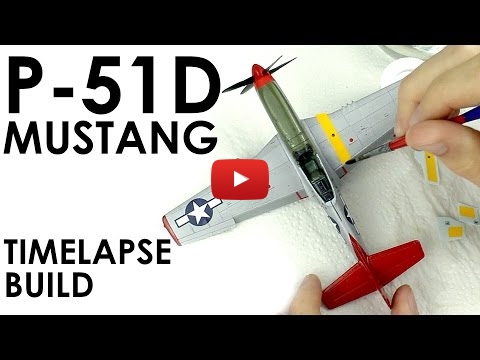 Embedded thumbnail for Quick Builds - Airfix P51D Mustang  1/72