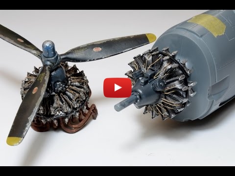Embedded thumbnail for How to paint radial engine Video Tutorial
