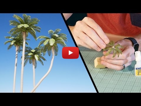 Embedded thumbnail for Diorama World - Coconut Palm Tree Tutorial