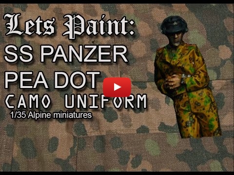 Embedded thumbnail for Figures Tips - 1/35 SS Pea Dot Panzer Uniform