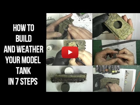 Embedded thumbnail for Back to Basics - build and weather a model tank in 7 steps