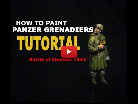 Embedded thumbnail for Figures - How To Paint 1/35 German Panzer Grenadiers