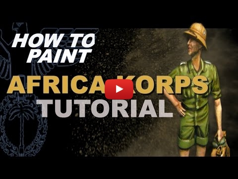 Embedded thumbnail for Figures - How to Paint 1-35 German Africa Korps