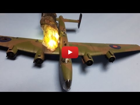 Embedded thumbnail for Diorama World - Night fighter explosion and fire Final Reveal