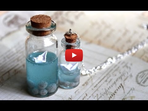 Embedded thumbnail for For your Beloved One - Paper Boat Vial Tutorial