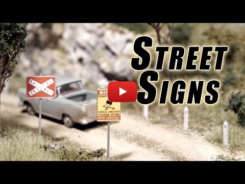Embedded thumbnail for Diorama World - Make your own Street Signs