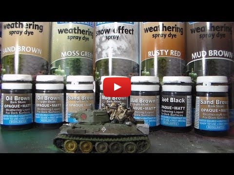 Embedded thumbnail for Review - Model Mates weathering products