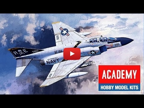 Embedded thumbnail for Full Build - Academy F-4J PHANTOM II