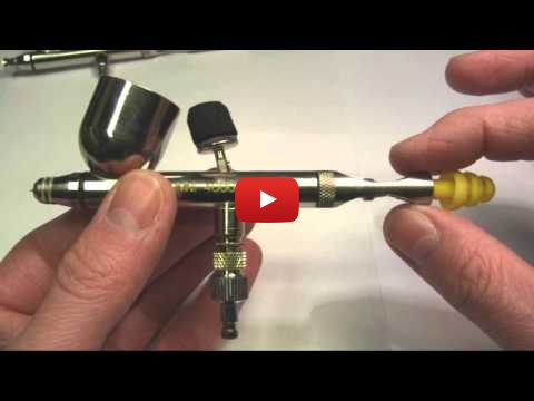 Embedded thumbnail for Tuning your airbrush for detail work and better performance