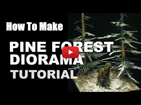 Embedded thumbnail for Diorama World - How to Make Pine Forest