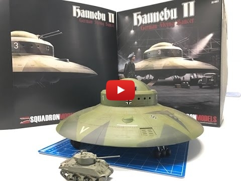 Embedded thumbnail for Building the New Squadron Models 1/72 Haunebu II WWII UFO