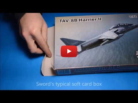 Embedded thumbnail for Preview Sword TAV-8B Harrier 1/72
