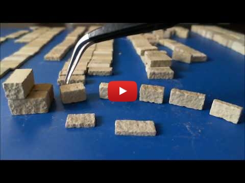 Embedded thumbnail for Review - 1/35 Stone Wall Blocks Silicon Rubber Mould