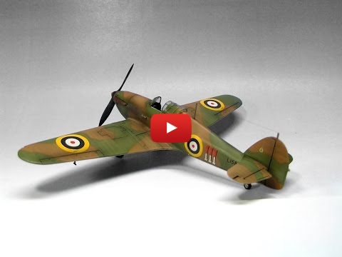 Embedded thumbnail for Full Build - Hawker Hurricane Mk.I Airfix 1/72