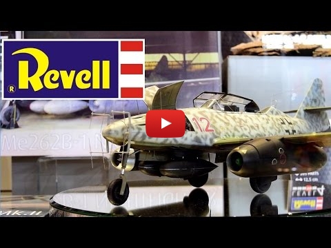 Embedded thumbnail for REVELL new kits at Modellbau Messe Vienna 2016