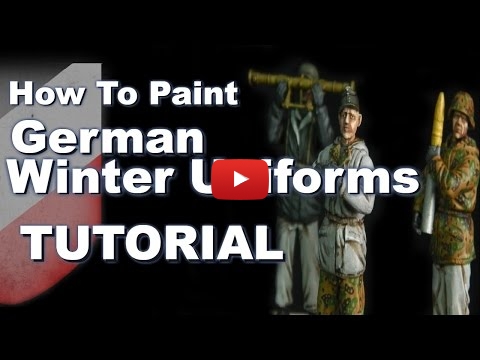 Embedded thumbnail for Painting 1/35 German World War Two Winter Reversible Uniforms