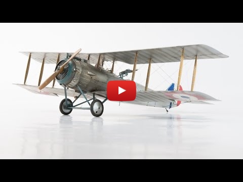 Embedded thumbnail for StopMotion - Wingnut Wings Salmson 2-A2, 1/32