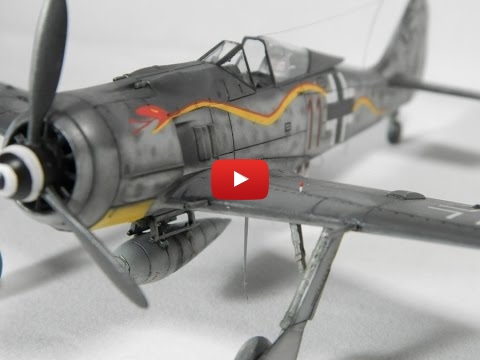 Embedded thumbnail for Quick Build - AIRFIX 1/72 Focke Wulf FW190A-8