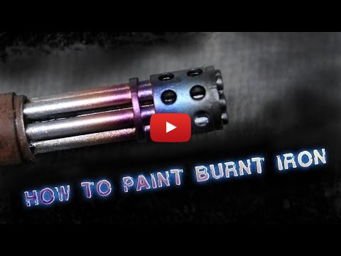 Embedded thumbnail for Advanced tips - How to paint burnt Iron with the airbrush